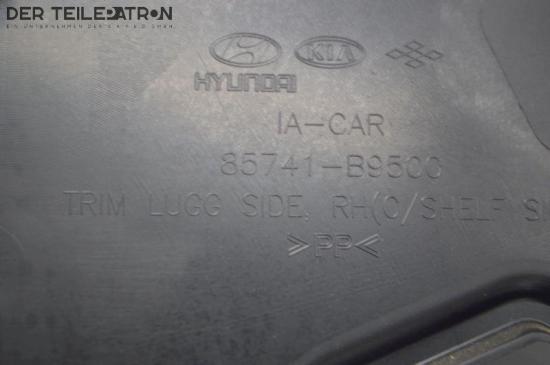 Abdeckung Kofferraum rechts Seitenverkleidung HYUNDAI I10 (BA, IA) 1.0 49 KW 85740-B9500 Bild Abdeckung Kofferraum rechts Seitenverkleidung HYUNDAI I10 (BA, IA) 1.0 49 KW 85740-B9500