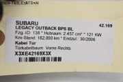 Kabel Tür Türkabelbaum Türkabelbaum Vorne Rechts SUBARU LEGACY OUTBACK BPS BL 121 KW 81821AC190