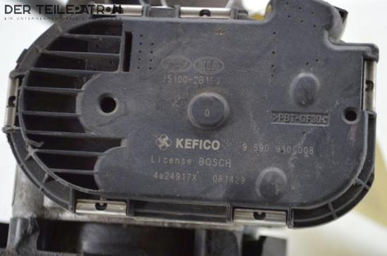 Drosselklappe Schlauch Drosselklappe HYUNDAI I30 (GD) 1.4 73 KW 28138-1R010,~35100-2B150 Bild Drosselklappe Schlauch Drosselklappe HYUNDAI I30 (GD) 1.4 73 KW 28138-1R010,~35100-2B150