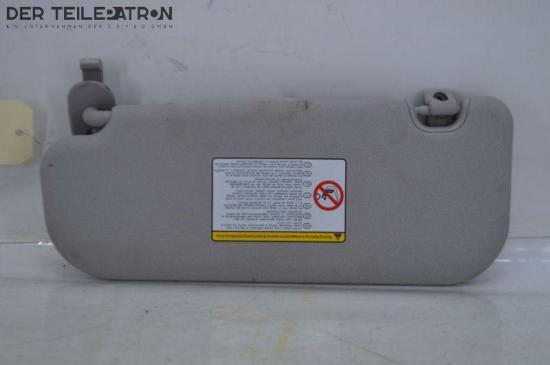 Sonnenblende links Sichtschutz, Sonnenschutz HYUNDAI I30 (GD) 1.4 73 KW Bild Sonnenblende links Sichtschutz, Sonnenschutz HYUNDAI I30 (GD) 1.4 73 KW