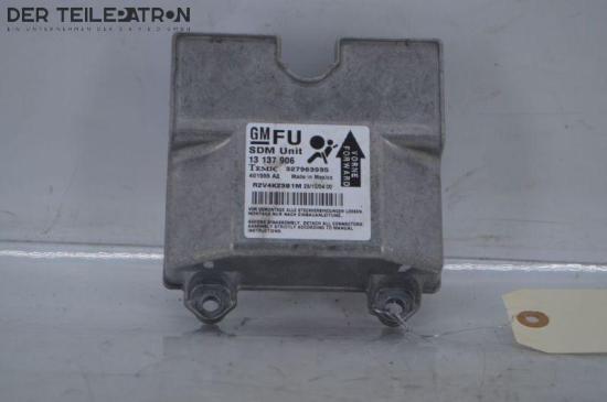 Steuergerät Airbag Airbagsteuergerät Airbagsteuergerät OPEL ASTRA H CARAVAN (L35) 1.7 CDTI 74 KW 13137906 Bild Steuergerät Airbag Airbagsteuergerät Airbagsteuergerät OPEL ASTRA H CARAVAN (L35) 1.7 CDTI 74 KW 13137906