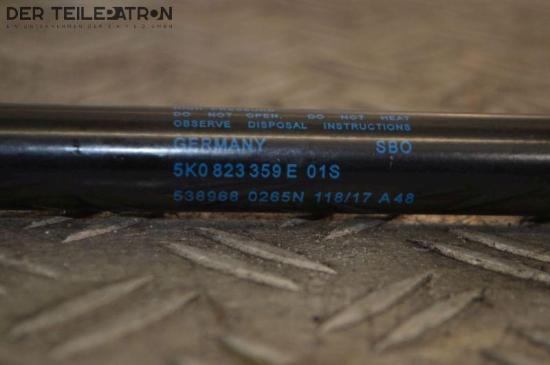 Gasfeder, Motorhaube Haubenlift VW GOLF 6 VI (5K1) 2.0 TDI 103 KW 5K0823359E~01S~5389680265N Bild Gasfeder, Motorhaube Haubenlift VW GOLF 6 VI (5K1) 2.0 TDI 103 KW 5K0823359E~01S~5389680265N