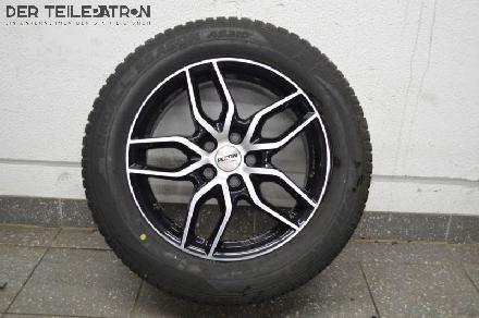 Reifen auf Alufelge 4er Set Falken 235/55R17 M+S AUDI A8 4E 4.0 TDI QUATTRO 202 KW KBA50162 235/55R17 124R-000735