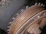 Riemenscheibe Kurbelwelle Ford Mondeo, 2000.11 - 2007.03 Gebraucht ,