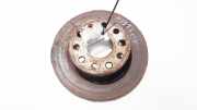 Bremsscheibe Hinterachse Audi A3, 8P 2003.05 - 2005.06 neventiliuojamas,