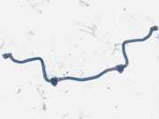 Stabilisator Vorne Toyota Avensis, II 2006.03 - 2008.12 facelift Gebraucht,