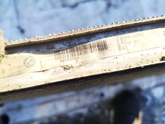 Wasserkühler Alfa-Romeo 147, I 2000.11 - 2004.09 46743394, Bild Wasserkühler Alfa-Romeo 147, I 2000.11 - 2004.09 46743394,