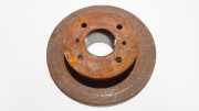 Bremsscheibe Hinterachse Nissan Primera, P10 1990.06 - 1996.06 neventiliuojamas,