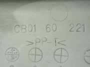 Verkleidung Lenksäule Mazda Premacy, 1999.01 - 2005.03 CB0160221, CB0160221