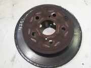 Bremsscheibe Hinterachse Toyota Corolla Verso, III 2004.05 - 2007 neventiliuojamas,