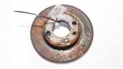 Bremsscheibe Volkswagen Jetta, MK2 1984.01 - 1992.07 neventiliuojamas,