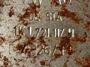 Bremspedal Volkswagen Golf, VI 2008.10 - 2012.06 1K1721117T, 1K1 721 117 T CAY