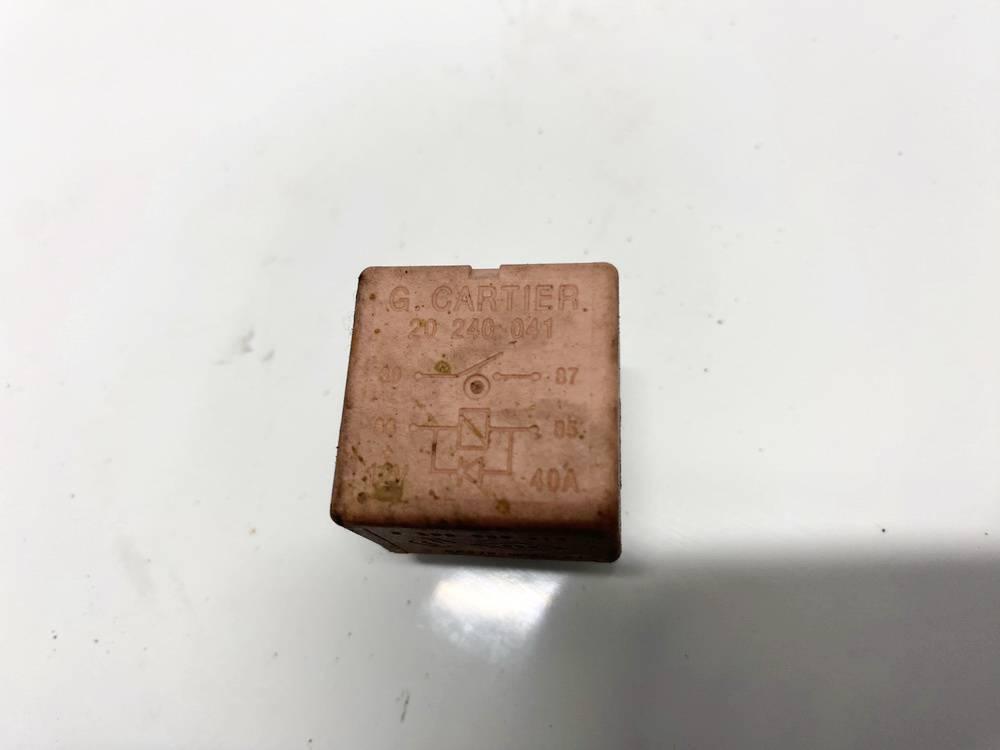 Relais Renault Kangoo, 2003.05 - 2007.06 8200308271, 20240041