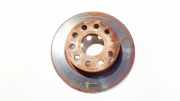 Bremsscheibe Hinterachse Skoda Octavia, II 2004.02 - 2009.03 neventiliuojamas,
