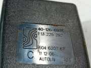 Gurtschloss - Hinten Linke Opel Corsa, D 2006.07 - 2010.06 401266978, 40-126-6978 13 225 292 604 6207 61F 13225292 604620761F