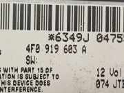 Monitor Navigations Zeit Uhr Audi A6, C6 2005.01 - 2008.10 4F0919603A, 4F0 919 603 A