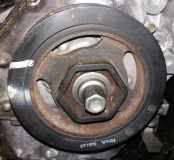 Riemenscheibe Kurbelwelle Honda Civic, 2006,01 - 2011.01 Gebraucht ,