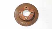 Bremsscheibe Hinterachse Peugeot 307, 2000.08 - 2005.06 neventiliuojamas,