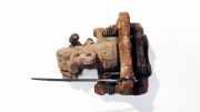 Bremssattel - Hinten Linke Honda Civic, 2006,01 - 2011.01 Gebraucht,