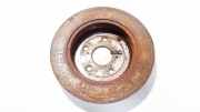 Bremsscheibe Hinterachse Toyota Corolla Verso, III 2004.05 - 2007 neventiliuojamas,