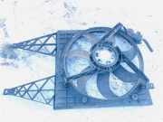 Kühlerlüfter Lüftermotor Volkswagen Fox 2005 - 2011 6q0959455ad, 6q0121207 Bmd