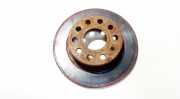 Bremsscheibe Hinterachse Skoda Octavia, II 2004.02 - 2009.03 neventiliuojamas,
