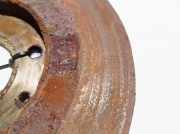 Bremsscheibe Citroen C2, I 2003.09 - 2006.06 neventiliuojamas,