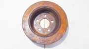 Bremsscheibe Hinterachse Jeep Cherokee, III 2001 - 2007 neventiliuojamas,