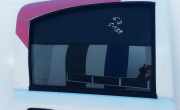 Seitenscheibe - Hinten Rechts Fiat Panda 2003 - 2012 balta,