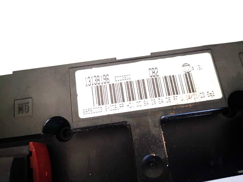 Bedienelement für Klimaanlage Opel Vectra, C 2002.04 - 2005.10 13138196,
