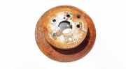 Bremsscheibe Hinterachse Toyota Corolla Verso, III 2004.05 - 2007 neventiliuojamas,