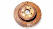 Bremsscheibe Hinterachse Tesla Model S, I 2012.01 - 2016.06 ventiliuojamas,