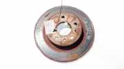 Bremsscheibe Hinterachse SAAB 9-3, 2002.09 - 2008.06 neventiliuojamas,