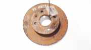 Bremsscheibe Renault 19, 1992.06 - 1995.10 neventiliuojamas,