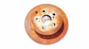 Bremsscheibe Hinterachse Toyota Corolla Verso, III 2004.05 - 2007 neventiliuojamas,