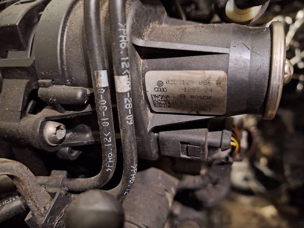 Steuerklappe für Luftversorgung Skoda Octavia, II 2009.03 - 2012.06 facelift 03l129086,