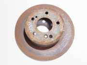 Bremsscheibe Hinterachse Mercedes-Benz W203, 2000.05 - 2004.02 neventiliuojamas,