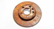 Bremsscheibe Hinterachse Volkswagen Transporter, T4 1996.01 - 2003.04 facelift neventiliuojamas,