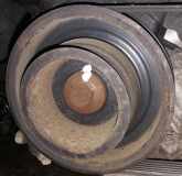 Riemenscheibe Kurbelwelle Ford Fiesta, V 2002.01 - 2004.12 Gebraucht ,