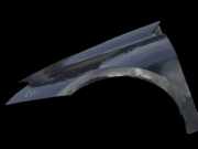 Kotflügel - Vorne Linke Renault Laguna, III 2007.10 - 2010.11 juodas, useed