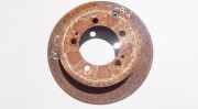 Bremsscheibe Hinterachse Mitsubishi Outlander, I 2003.01 - 2006.12 neventiliuojamas,