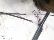 Windschutzscheibe Scheibenwischer Toyota Yaris, II (XP90) 2005.01 - 2011.01 Gebraucht,