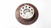 Bremsscheibe Hinterachse Skoda Octavia, II 2004.02 - 2009.03 neventiliuojamas,