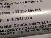 Gurtschloss - Vorne Linke Alfa-Romeo Mito 2008.09 --> 618795100A, 618 7951 00 A