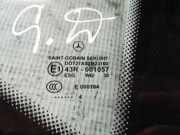 Seitenfenster Seitenscheibe - Hinten Rechts Mercedes-Benz A-CLASS, W168, 2001.06 - 2004.09 facelift as2,