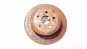 Bremsscheibe Hinterachse Toyota Avensis, II 2003.04 - 2006.03 neventiliuojamas,