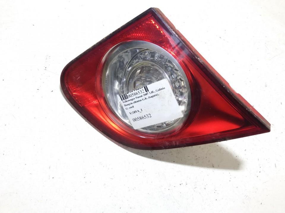 R?ckleuchten innen - Hinten Linke Volkswagen Passat, B6 2005.08 - 2010.11 3c5945093f,