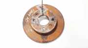Bremsscheibe Renault 19, 1992.06 - 1995.10 neventiliuojamas,