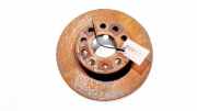 Bremsscheibe Hinterachse Volkswagen Golf, VI 2008.10 - 2012.06 neventiliuojamas, CAY