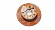 Bremsscheibe Hinterachse Skoda Octavia, II 2004.02 - 2009.03 neventiliuojamas,